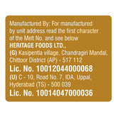 Pure Natural Cow Ghee By Heritage | Good Source Of Protein Fiber Healthy Pure Desi Cow Ghee Perfect For Dishes & Parathe | (1 Litr) 33.8 Ounce | Spout Pouch